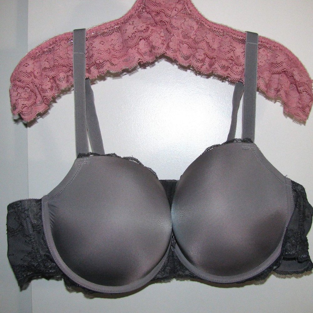Torrid Lace Sides Push-Up Demi Bra 46C